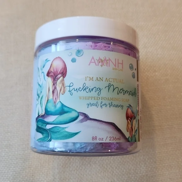 AMNH Aminnah Skin Care Mermaid Whipped Soap - Picture 2 of 4